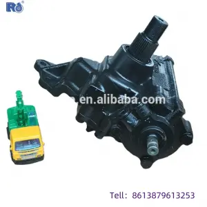 Factory direct steel hydraulic power steering durable gearbox spare parts