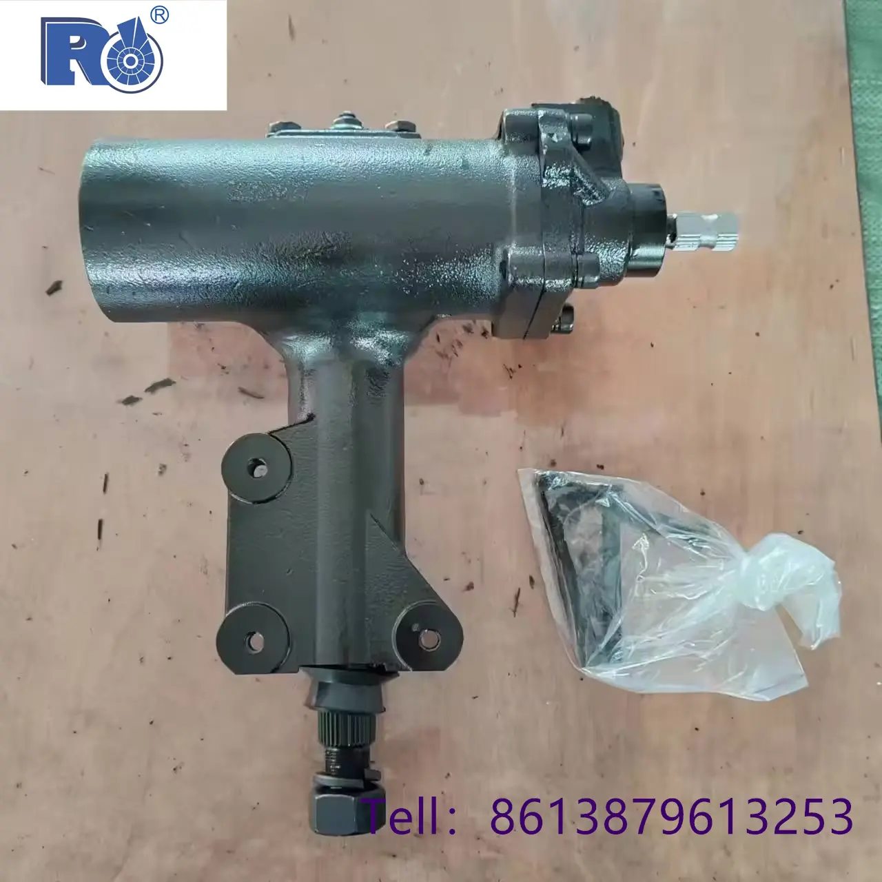 New Power Steering Gear Box SGB5557 Compatible with Chevrolet Bel Air 210 500 Series 1955 1956 1957